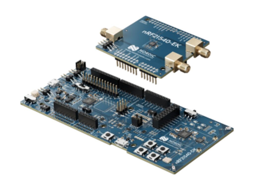 PA e LNA integrados para aumento de potência e distância nRF21540-DK