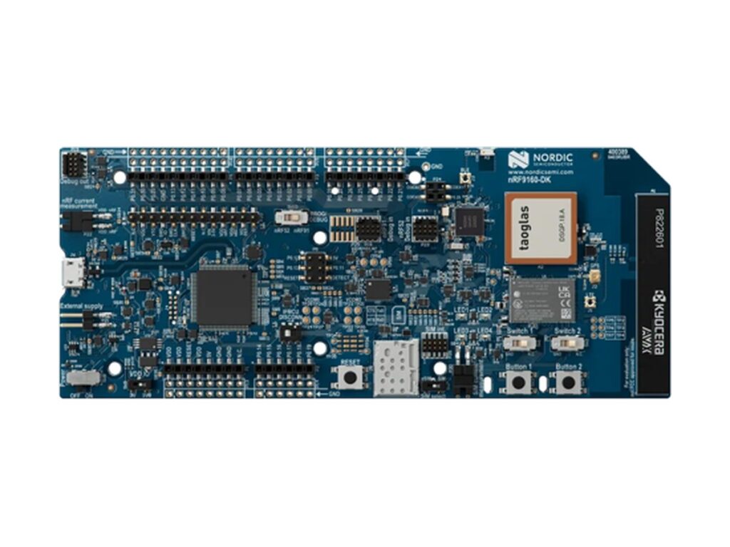 Cellular IoT development kit for LTE-M, NB-IoT, GNSS and DECT NR+ nRF9151-DK
